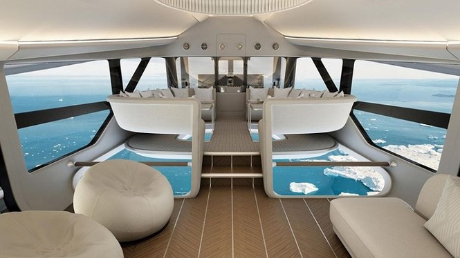 Cận cảnh nội thất xa xỉ của máy bay lớn nhất thế giới Airlander 10 - ảnh 3