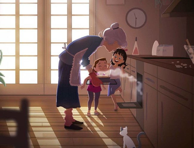 Bạn có thể tìm thấy chính mình trong bộ tranh gợi nhớ cả trời tuổi thơ trong trẻo, đẹp đẽ này - ảnh 6