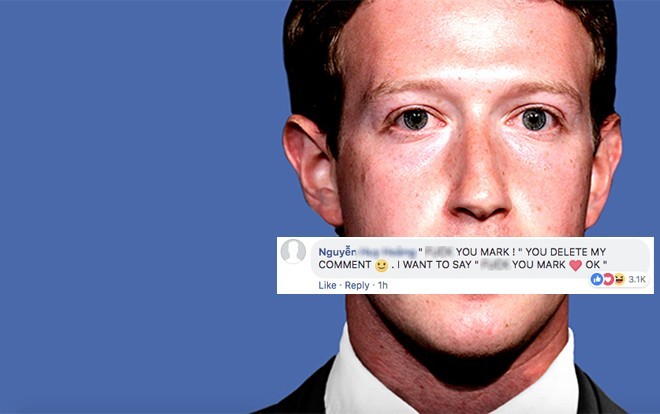 Dân mạng phẫn nộ vì bình luận tục tĩu từ một người Việt trên fanpage của Mark Zuckerberg - ảnh 1