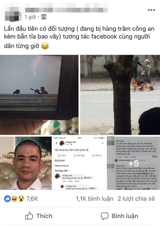 Bị vây bắt, nghi phạm
