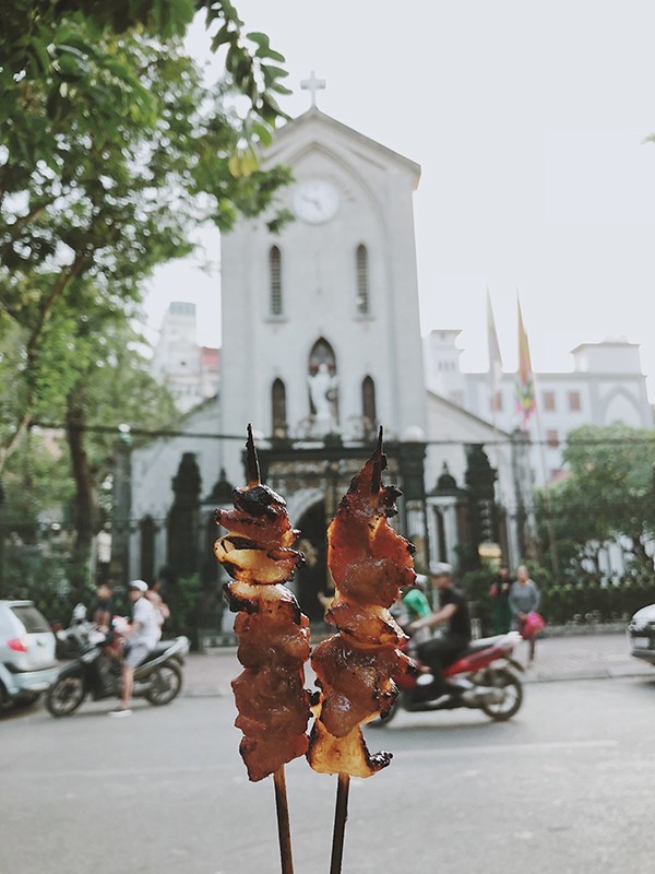 Quán thịt xiên nướng