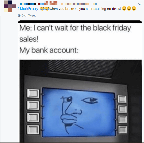 Black Friday: Muôn kiểu