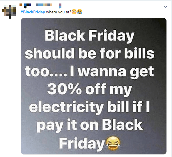 Black Friday: Muôn kiểu