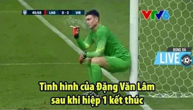 Thắng đậm Campuchia 3-0, thủ thành Lâm