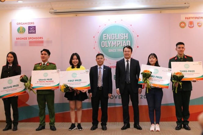 Sinh viên Học viện Cảnh sát giành giải Quán quân Olympic tiếng Anh chuyên toàn quốc - ảnh 3