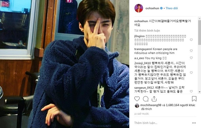 Chỉ vì một bức ảnh selfie mà Sehun (EXO) bị cho là cổ xúy vụ bê bối của Seungri - ảnh 1