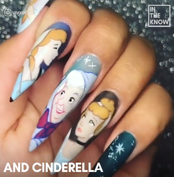 Những mẫu nail mang đến cho bạn cả một thế giới cổ tích - ảnh 2