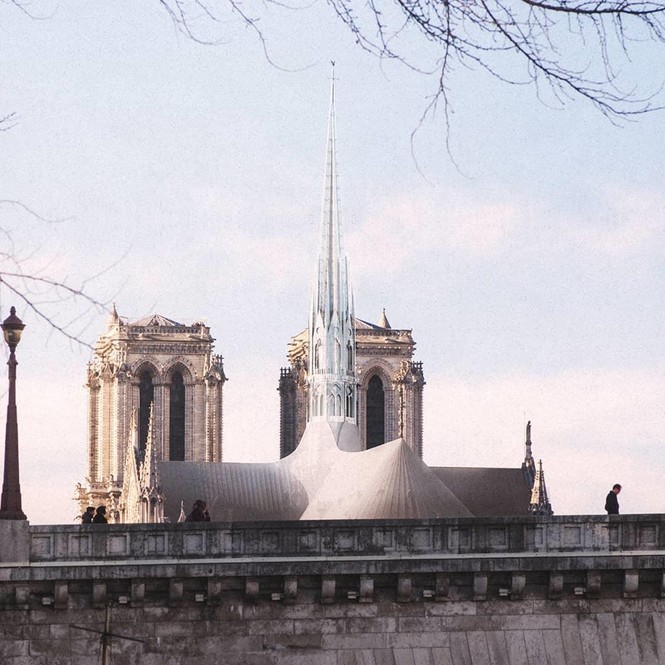 Diện mạo mới của nhà thờ Đức Bà Paris trông như thế nào? - ảnh 12