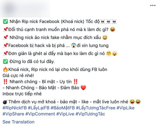 Nở rộ dịch vụ làm