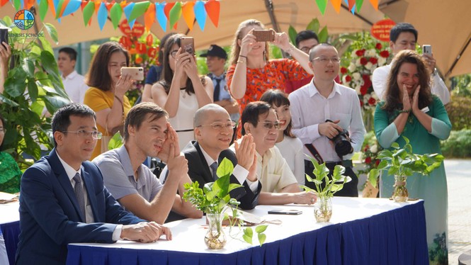Hà Nội: Tween Genesis School vui mừng đón khai giảng và khánh thành trường học xanh - ảnh 1