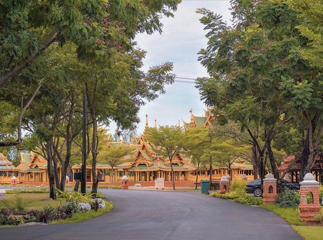 Thủy quái bao quanh ngôi đền trong thành cổ ở Thái Lan - ảnh 12