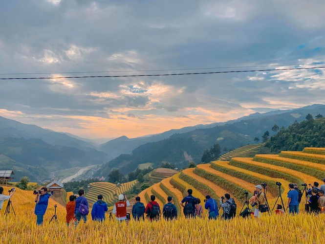 Đồi Móng Ngựa, điểm chụp lúa chín thu hút nhiếp ảnh gia ở Mù Cang Chải - ảnh 9