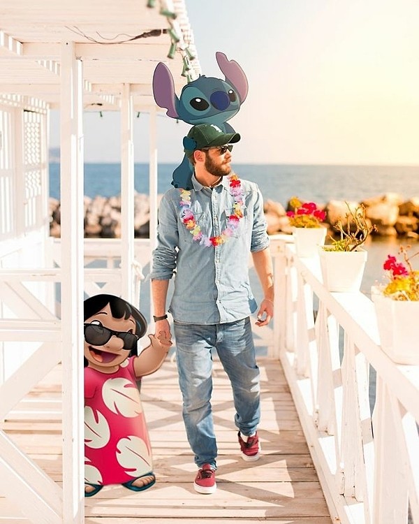 Đi chơi cùng nhân vật Disney qua tài photoshop đỉnh cao của chàng hoạ sĩ người Ý - ảnh 2