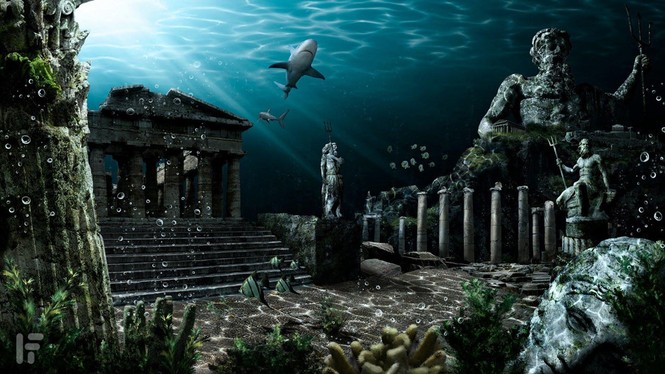 Huyền thoại về một thành phố Atlantis mất tích dưới đáy biển - ảnh 5