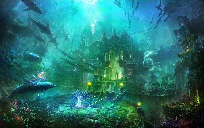 Huyền thoại về một thành phố Atlantis mất tích dưới đáy biển - ảnh 9