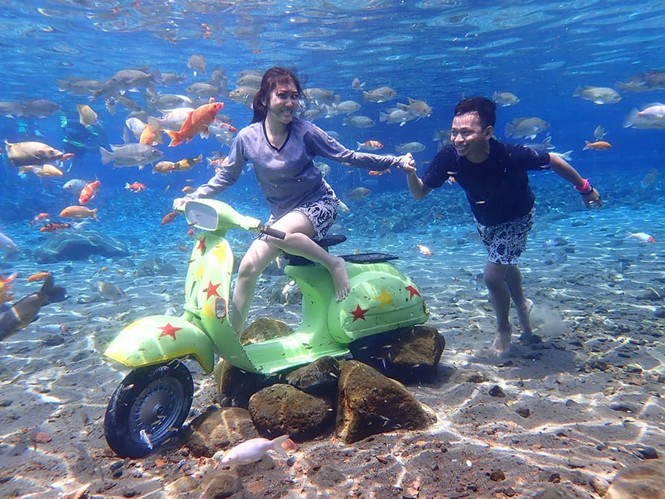 Biến ao nước ô nhiễm thành ngôi sao mạng xã hội ở Indonesia - ảnh 4
