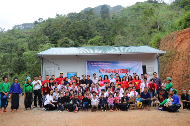 Teen THCS Cầu Giấy ghé thăm trường Khư Phá (Hà Giang) trong chuyến thiện nguyện ý nghĩa - ảnh 5