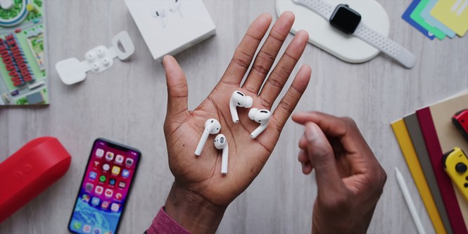 Cận cảnh tai nghe AirPods Pro: Thiết kế