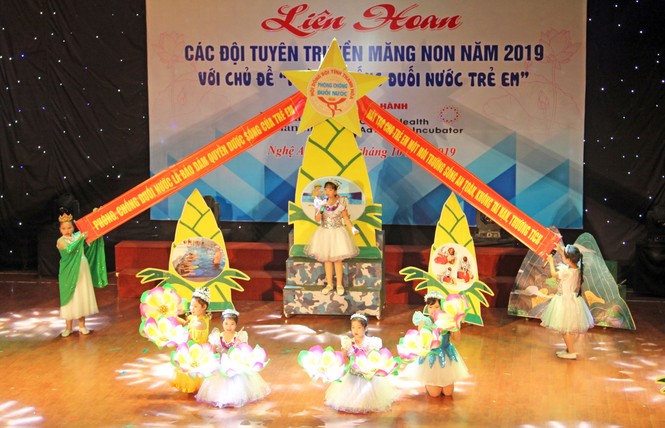 Nghệ An đạt giải Nhất Liên hoan các Đội tuyên truyền măng non