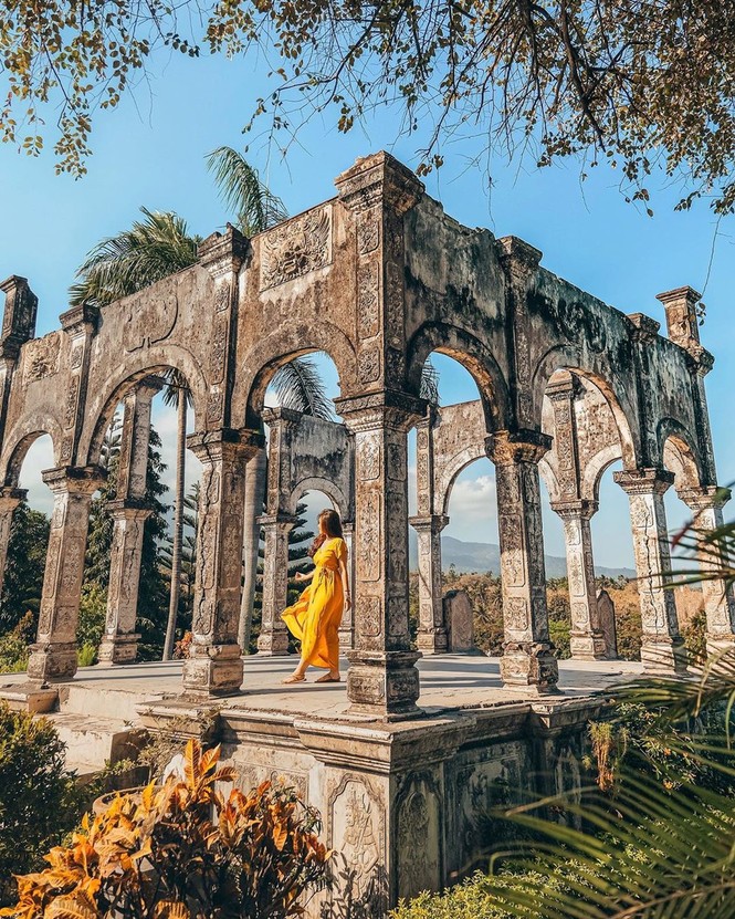 Cung điện cổ kính tại Bali thu hút các tín đồ du lịch nhờ nhiều góc