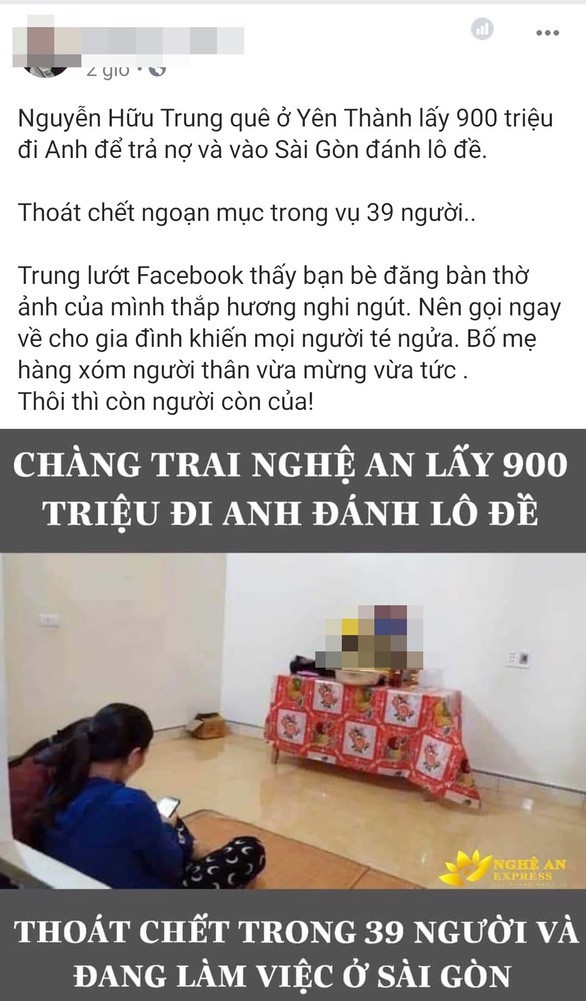 Công an điều tra vụ thanh niên thoát chết vì lấy tiền