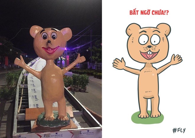 Cư dân mạng hào hứng chế ảnh linh vật chú chuột nhân dịp xuân Canh Tý - ảnh 3