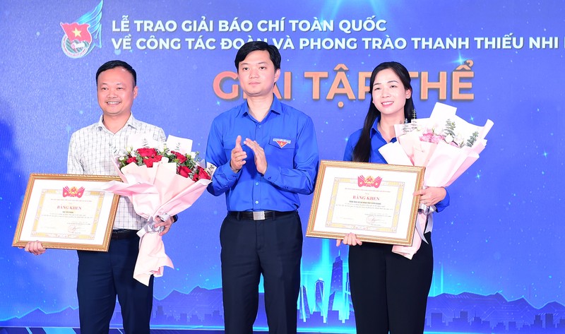 Trao giải báo chí Trung ương Đoàn năm 2024 ảnh 11