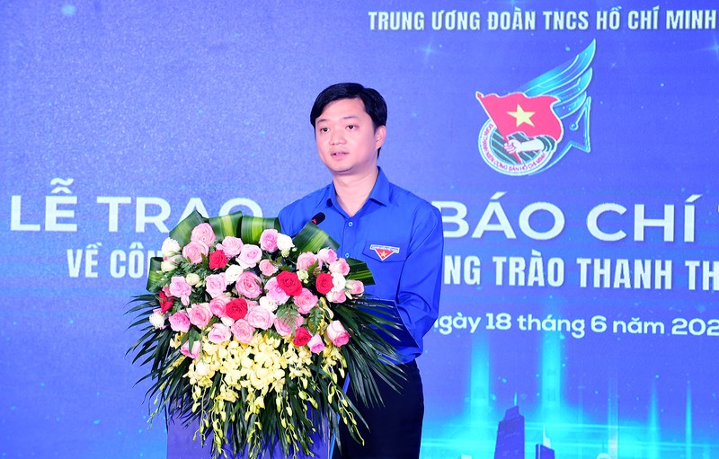 Trao giải báo chí Trung ương Đoàn năm 2024 ảnh 1