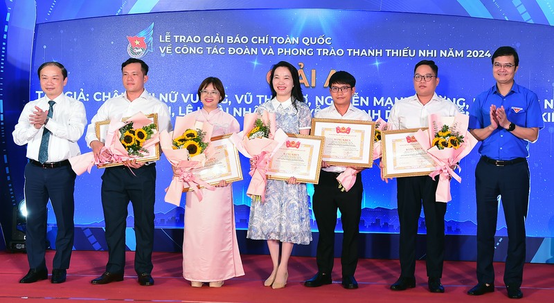 Trao giải báo chí Trung ương Đoàn năm 2024 ảnh 5