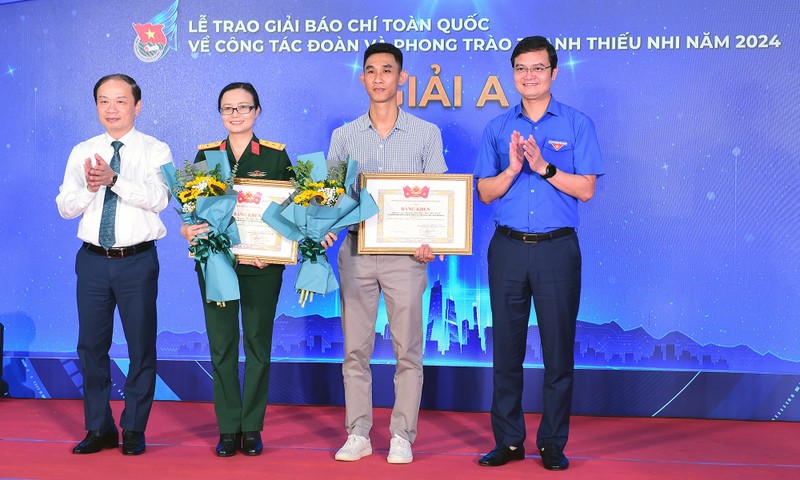 Trao giải báo chí Trung ương Đoàn năm 2024 ảnh 8