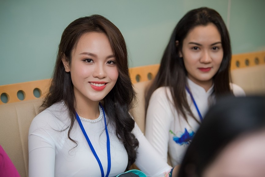 Nữ sinh Sài thành rạng rỡ tại Sơ khảo phía Nam Hoa hậu Việt Nam 2018 - ảnh 13