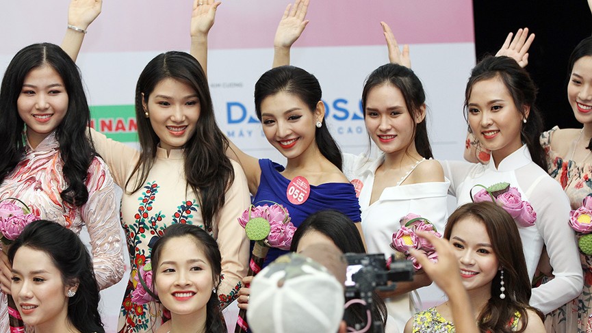 Cận cảnh nhan sắc thí sinh dự Chung khảo phía Bắc HHVN 2018 - ảnh 7