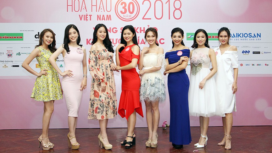 Cận cảnh nhan sắc thí sinh dự Chung khảo phía Bắc HHVN 2018 - ảnh 10