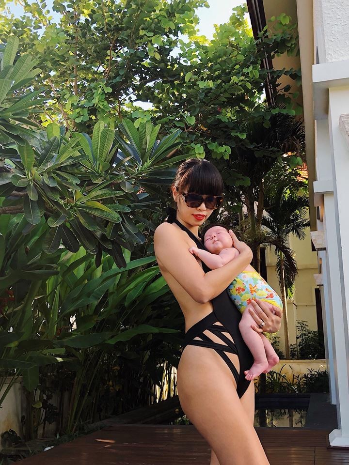 Hà Anh khoe ảnh bikini bốc lửa ‘đốt mắt’ fan - ảnh 4
