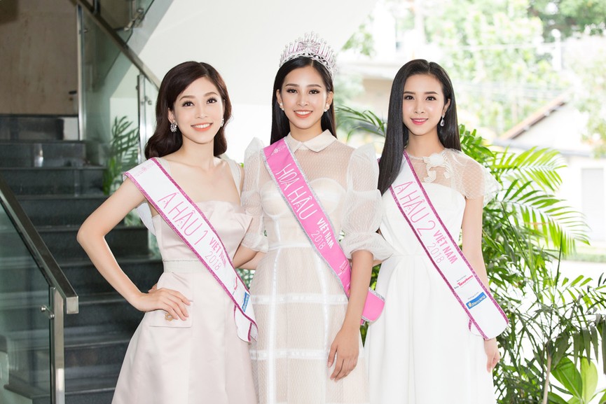 Lịch làm việc dày đặc của Hoa hậu, Á hậu HHVN 2018 sau đăng quang - ảnh 1