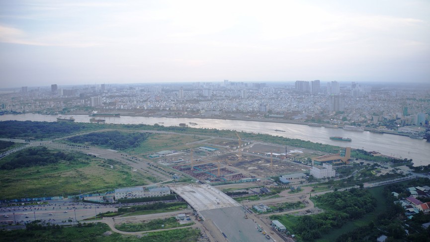 Cận cảnh khu đất dự kiến xây quảng trường Thủ Thiêm 2.000 tỷ - ảnh 16