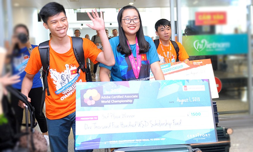 Việt Nam giành 3 HCĐ thi tin học văn phòng, thiết kế đồ hoạ thế giới - ảnh 1