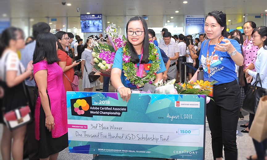 Việt Nam giành 3 HCĐ thi tin học văn phòng, thiết kế đồ hoạ thế giới - ảnh 3