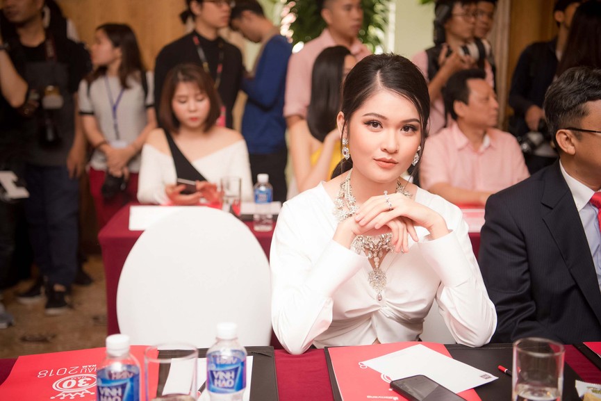 Dàn Hoa hậu, Á hậu lộng lẫy đọ sắc tại họp báo chung khảo phía Nam - ảnh 16