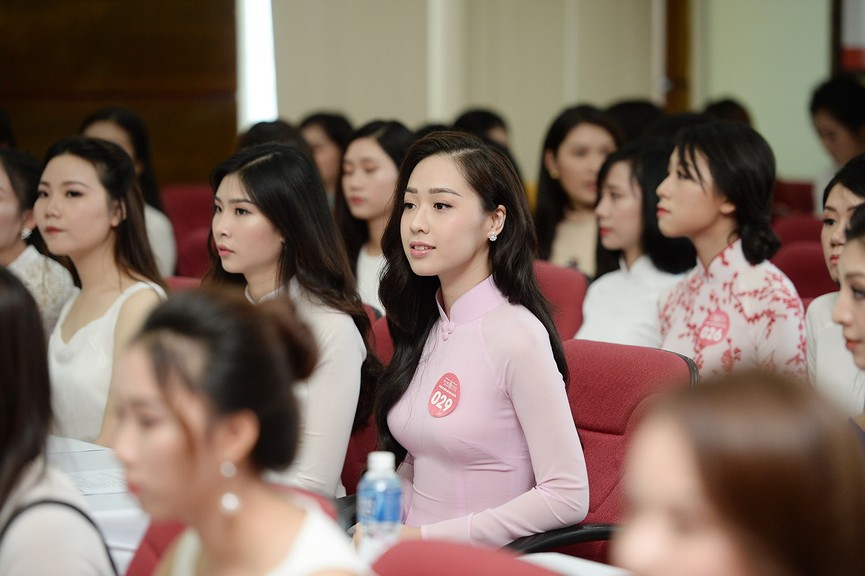 Dàn thí sinh nô nức tới Sơ khảo phía Bắc Hoa hậu Việt Nam 2018 - ảnh 9