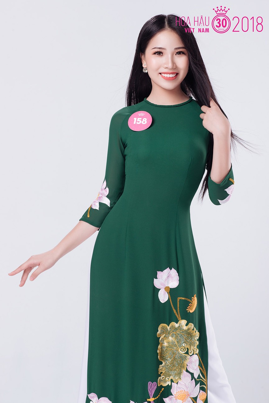 Thí sinh phía Bắc Hoa hậu Việt Nam quyến rũ với áo dài truyền thống - ảnh 15