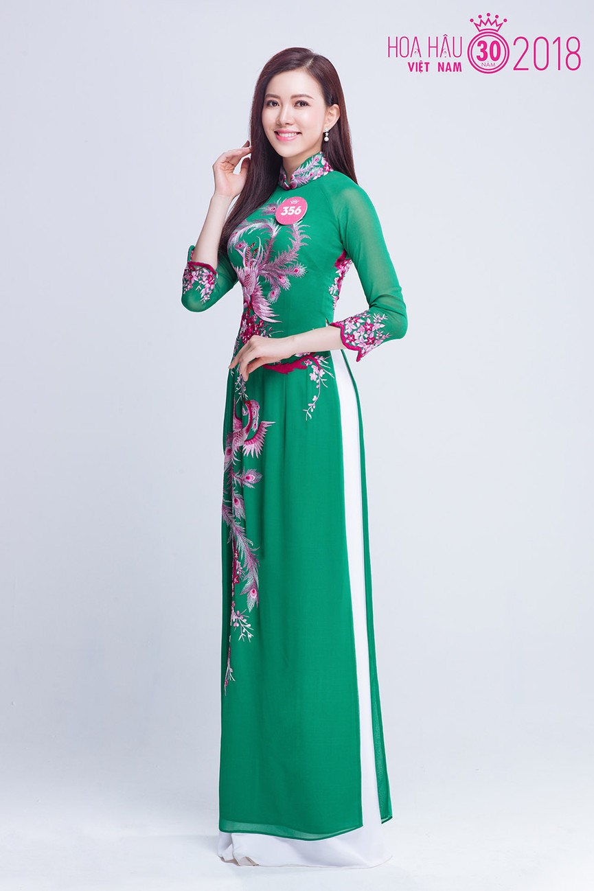 Thí sinh phía Bắc Hoa hậu Việt Nam quyến rũ với áo dài truyền thống - ảnh 29