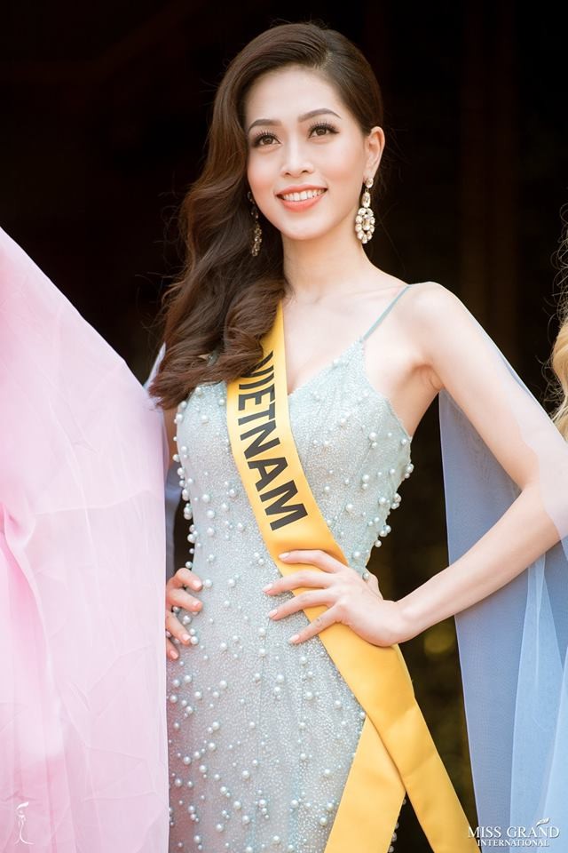 Phương Nga và dàn thí sinh Miss Grand đọ sắc lộng lẫy với đầm dạ hội - ảnh 3