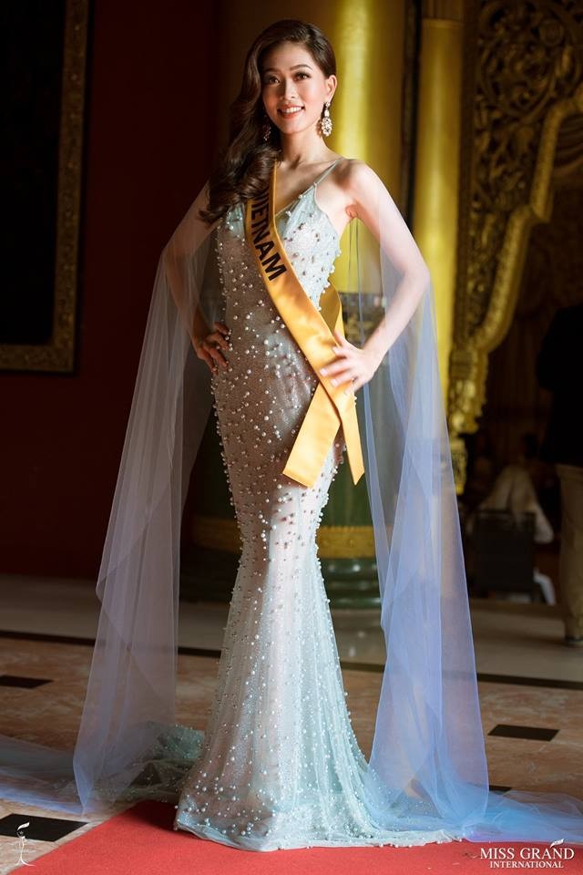 Phương Nga và dàn thí sinh Miss Grand đọ sắc lộng lẫy với đầm dạ hội - ảnh 2