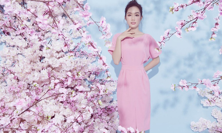 Người đẹp khả ái Hồng Tuyết đẹp mơ màng với gam màu pastel - ảnh 2