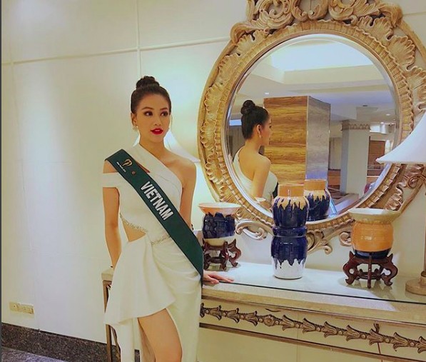 Ngắm lại trang phục đẳng cấp, quyến rũ của Phương Khánh ở Miss Earth - ảnh 3
