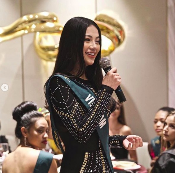 Ngắm lại trang phục đẳng cấp, quyến rũ của Phương Khánh ở Miss Earth - ảnh 2