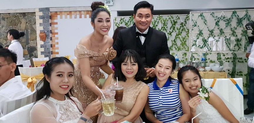 Hoa hậu đại dương Thu Thảo 'theo chồng về dinh' sau khi bão số 9 tan - ảnh 9