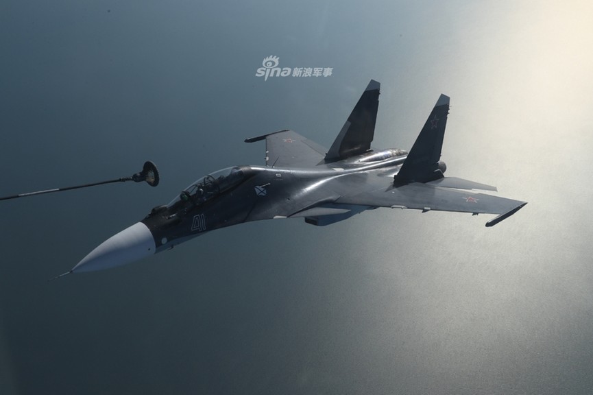 Cận cảnh chiến đấu cơ đa nhiệm Su-30SM - ảnh 1