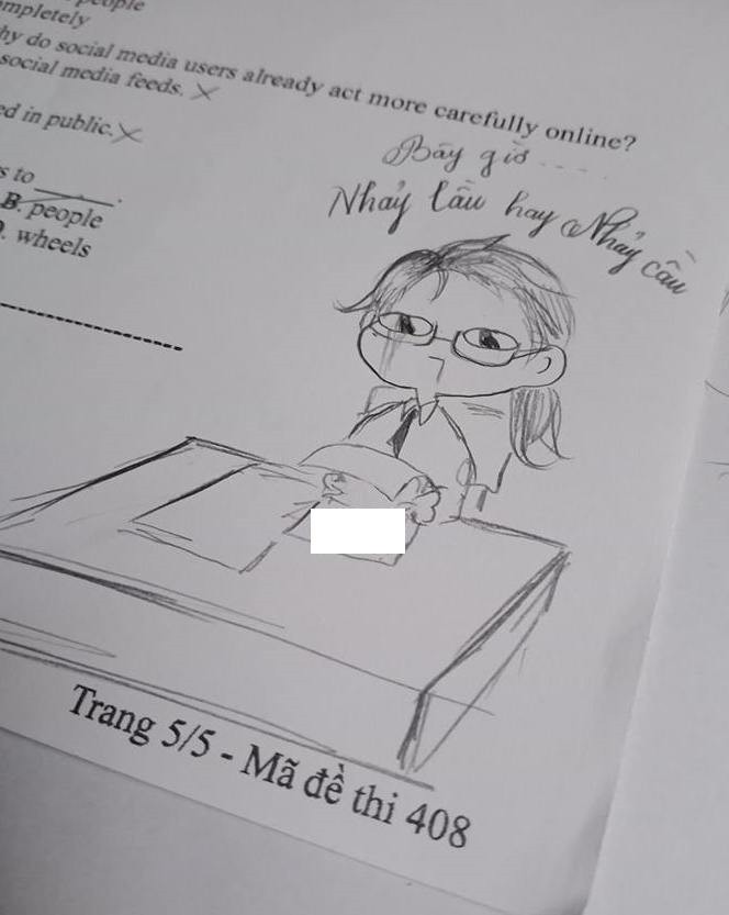 1.001 kiểu giết thời gian trên giấy nháp của sĩ tử mùa thi - ảnh 9